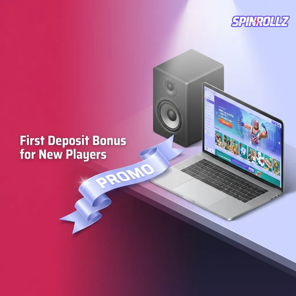 New players at Spinrollz casino celebrating 100% welcome bonus up to 800 AUD plus 200 free spins on first deposit.